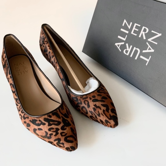 Naturalizer Beverly Leopard Cheetah Pump Heel Shoe - Picture 9 of 11